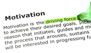 'Driving force' highlighted in green, under the heading 'Motivation'